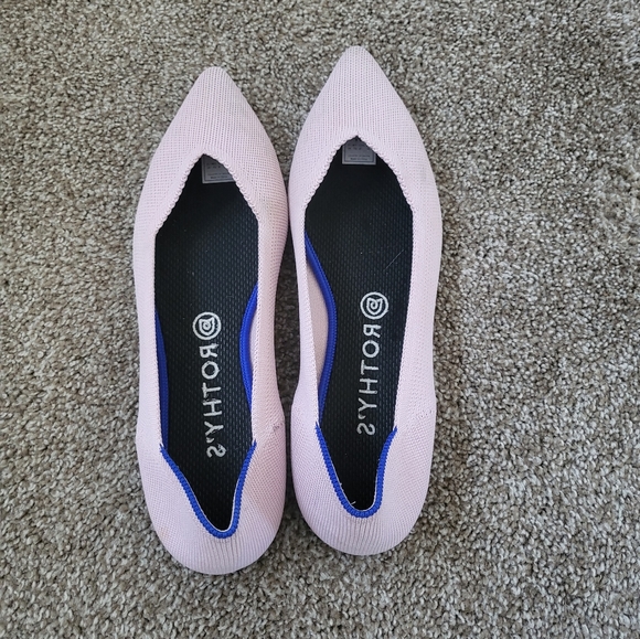 Rothy's The Point in Blush W10 - Picture 2 of 4